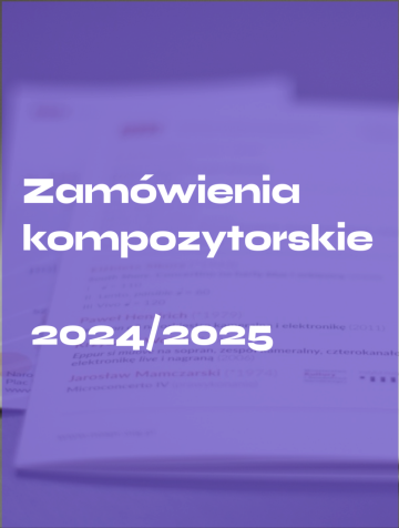 Zamówienia kompozytorskie